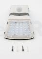 Luceco Led-emitter - Lexsw43w4001 Solaire Projecteur Led Ip44 430 Lm Ifr 4000k Blanc