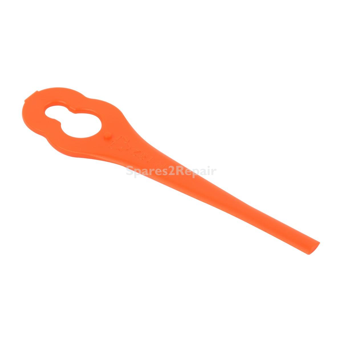 Compatible for Aldi, Grizzly, Gude, Ikra, Lidl, Terratek, Von Haus Trimmer Plastic Blades (GR182)