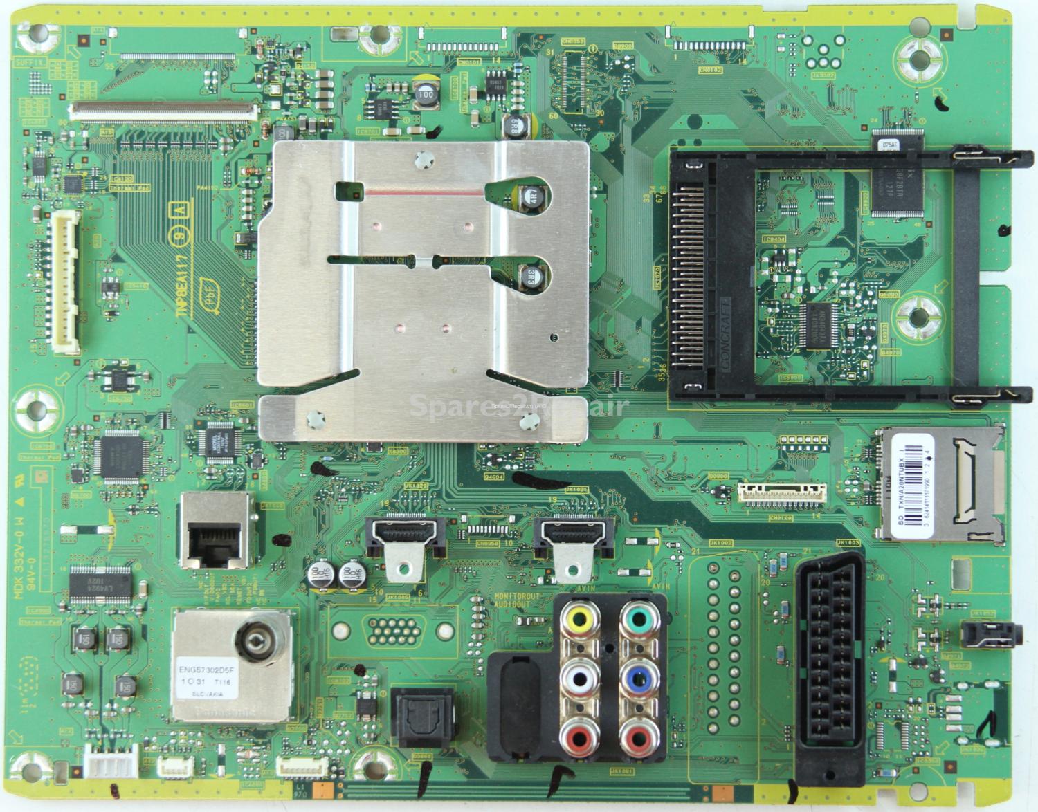 Panasonic TX-L37U3B - Main AV - TXN/A20NTUBX - TNP8EA117 9 A