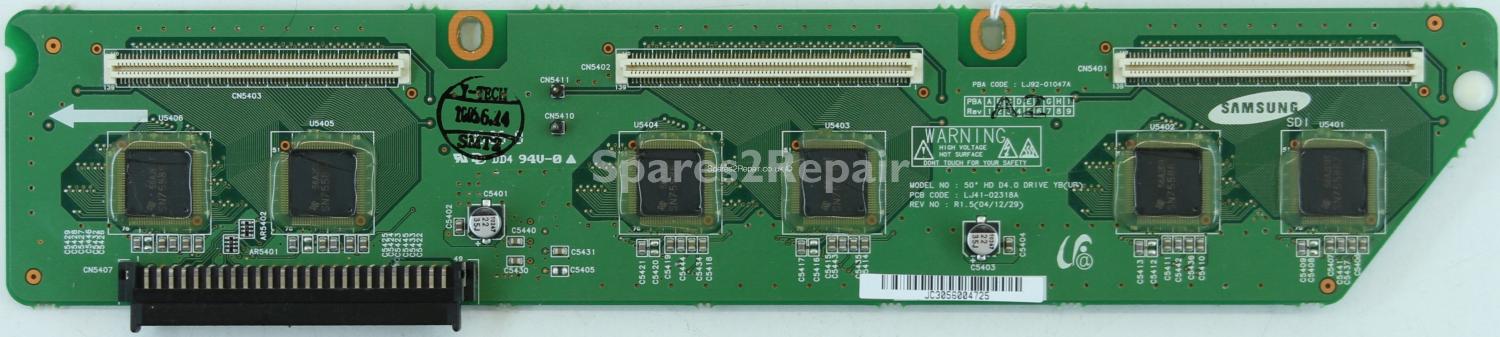 Philips 50PF7320/10 - DRV - LJ41-02318A R1.5 - LJ92-01047A A2 - 50HD D4.0 DRIVE YB(UP)