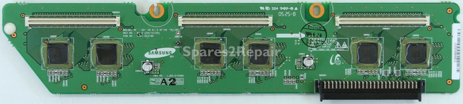 Philips 50PF7320/10 - DRV - LJ41-02319A R1.5 - LJ92-01048A A2 - 50HD D4.0 DRIVE YB(LOW)