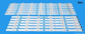 Samsung 50 inch Full LED Backlight Array - BN96-39657A + BN96-39658A - UE50KU/MU - S_KU6K_50_FL30_L7 + S_KU6K_50_FL30_R6