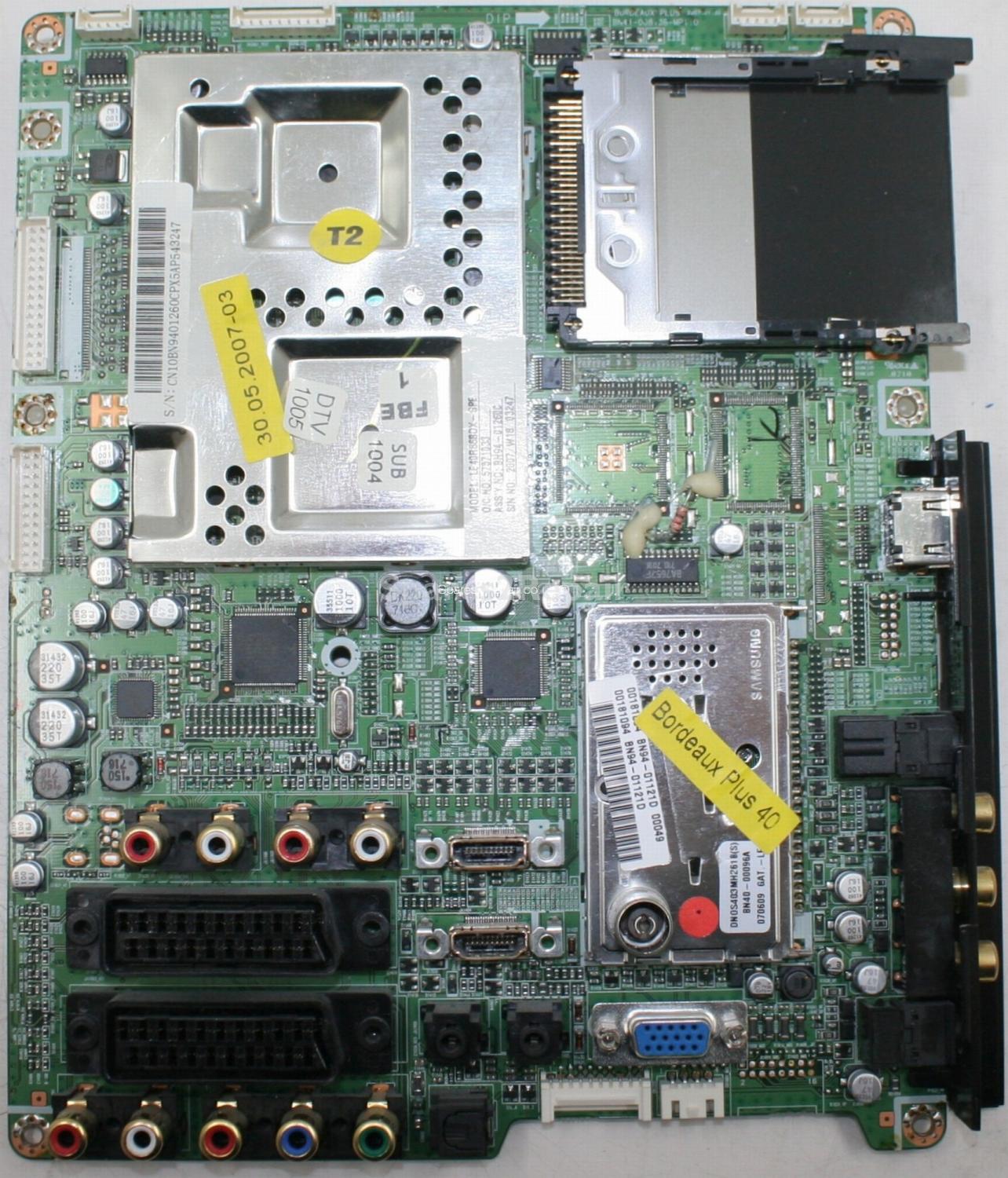 Samsung LE40R88BD - Main AV - BN41-00813B-MP1.0 - BN94-01260C - BN94-01121D