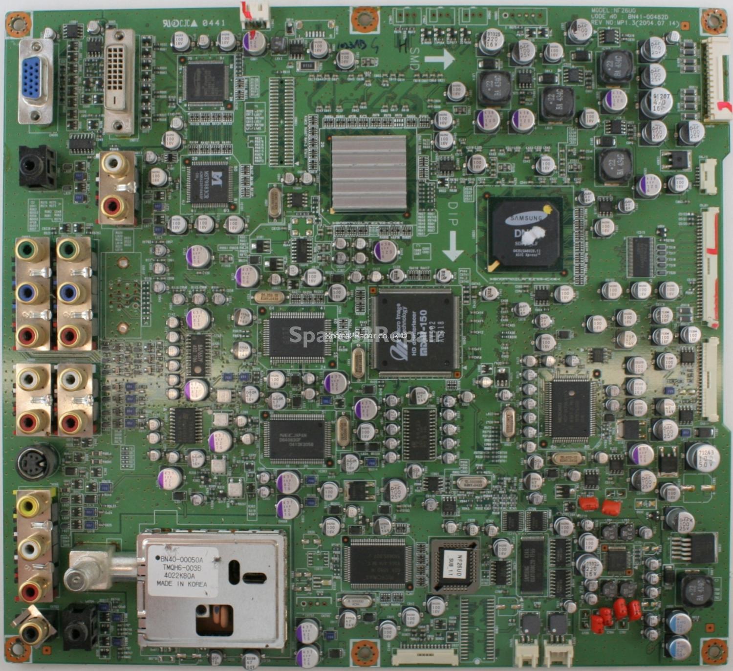 Samsung LT-P266W - Main AV - BN91-00333Q - BN41-00482D - MP1.3 - NF26U0