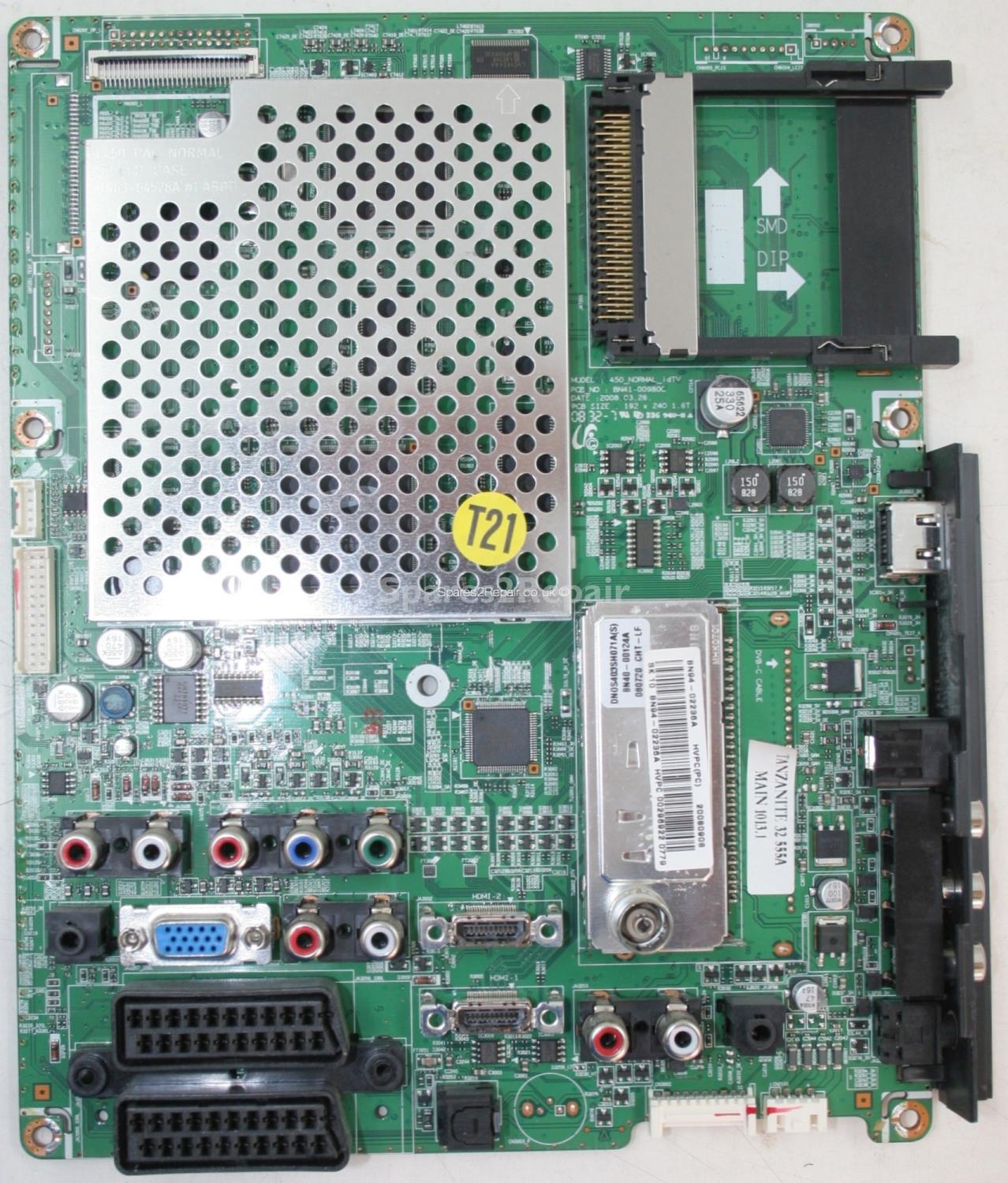 Samsung LE32A436T1D - Main AV - BN94-02236A - BN41-00980C - 450_NORMAL_iDTV