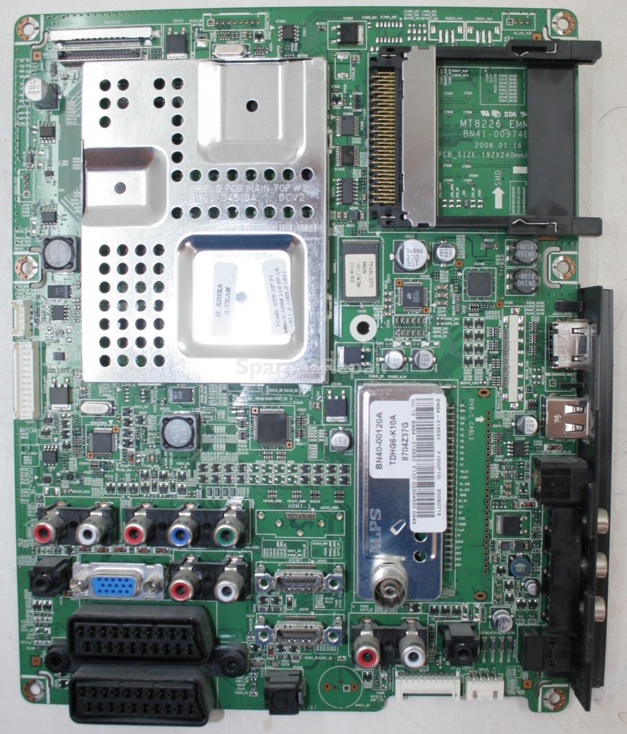 Samsung LE32A556P1F - Main AV - BN41-00974B - MT8226 EMMA