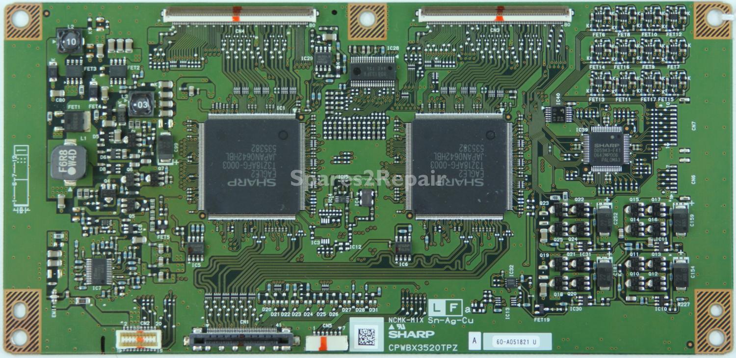 Sharp LC-46XD1E - LVDS - CPWBX3520TPZ A
