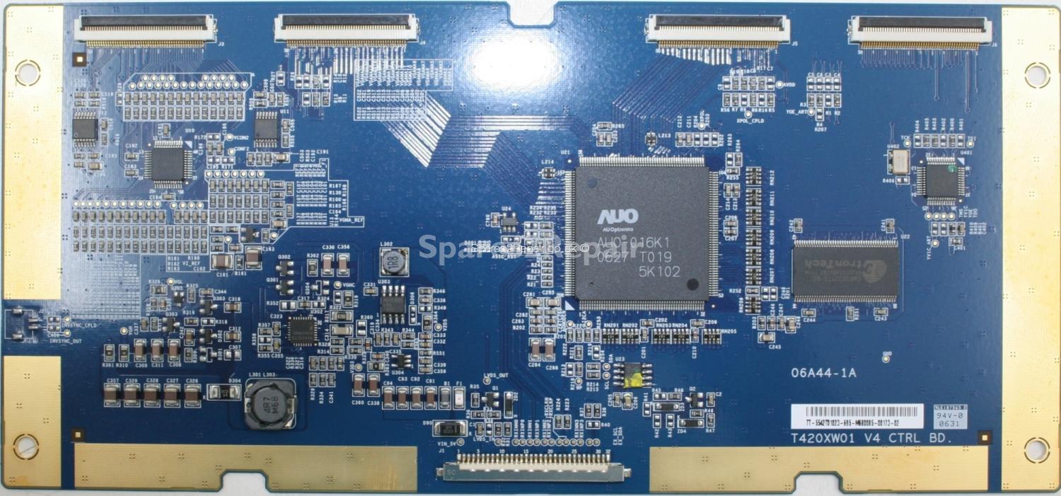 Sharp LC-42SD1E - LVDS - 06A44-1A - 55.42T01.023 - T420XW01 V4 CTRL BD