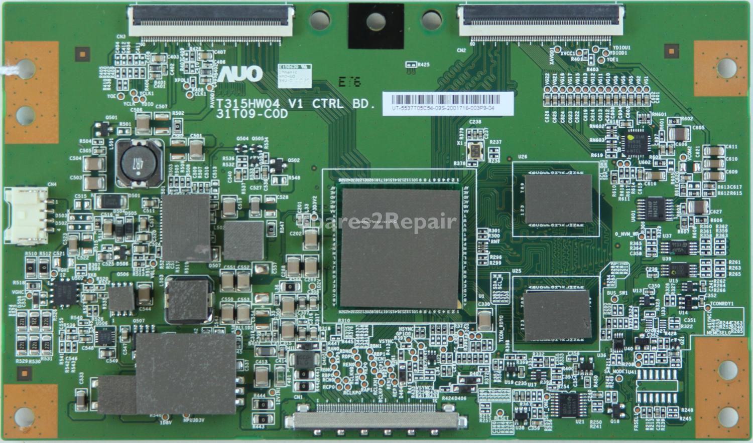Sony KDL-37EX503 - T-Con - 55.37T05.C54 - T315HW04 V1 CTRL BD. - 31T09-C0D