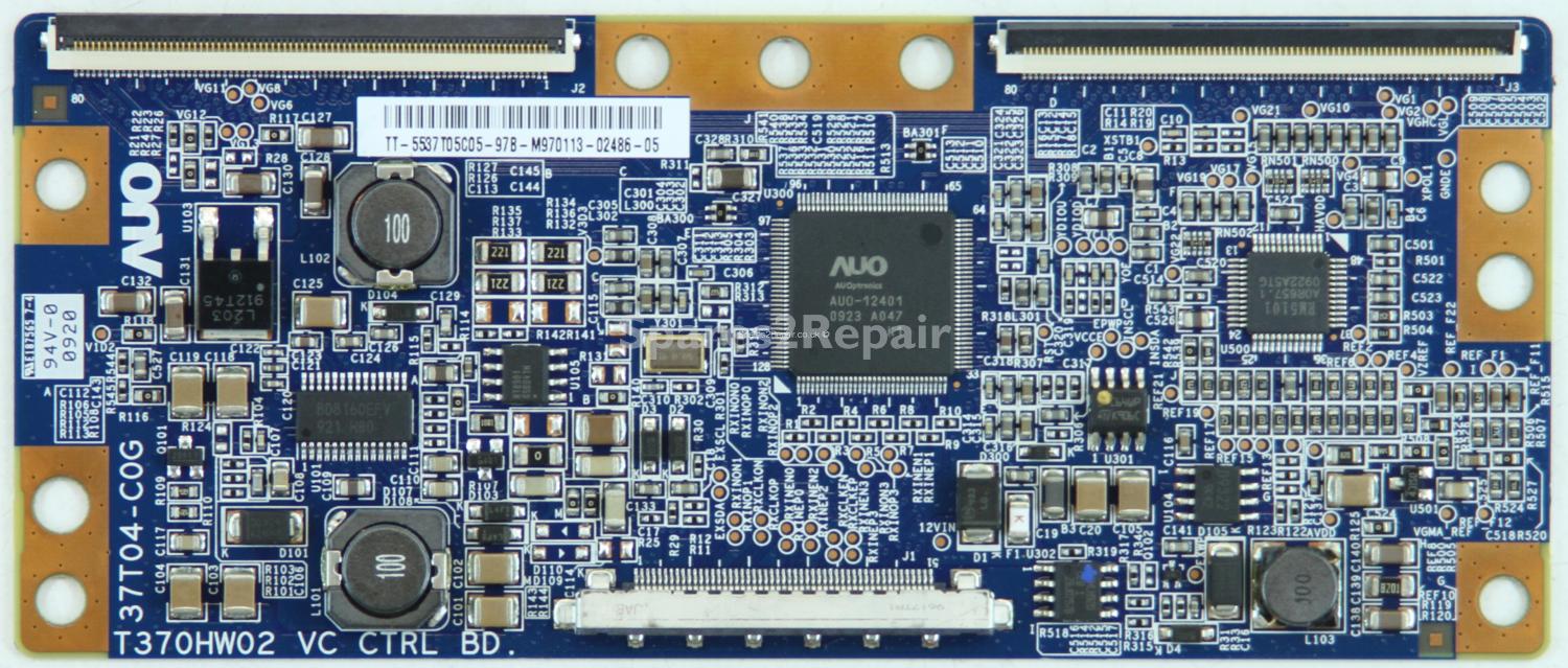 Sony KDL-37S5500 - T-Con - 55.37T05.C05 - 37T04-C0G - T370HW02 VC CTRL BD.