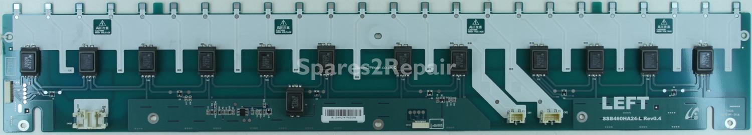 Sony KDL-46X3000 - Inverter - LJ97-01154A - SSB460HA24-L - Rev0.4 - Left