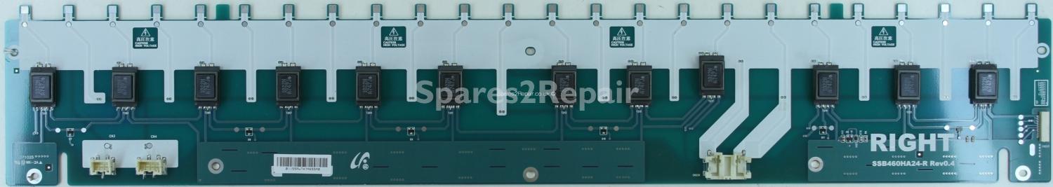 Sony KDL-46X3000 - Inverter - LJ97-01155A - SSB460HA24-R - Rev0.4 - Right