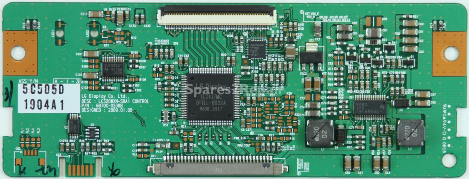 Techwood 32832HD - T-Con - 6870C-0238B - 6871L-1904A - LC320WXN-SBA1