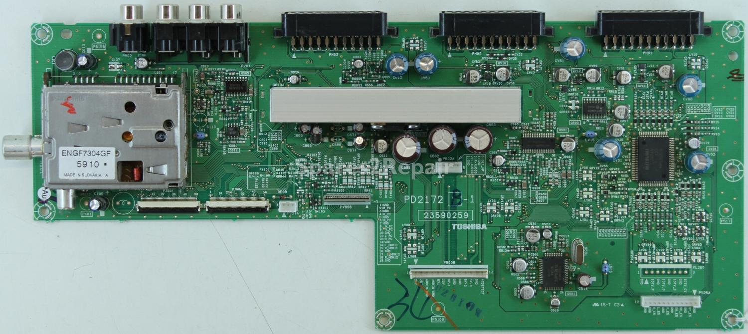 Toshiba 42WLT58 - Main AV - PD2172 B-1 - 23590259 - R-1786